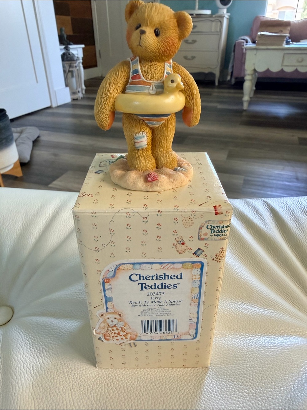 Cherished Teddies Jerry Ready to Make a Splash